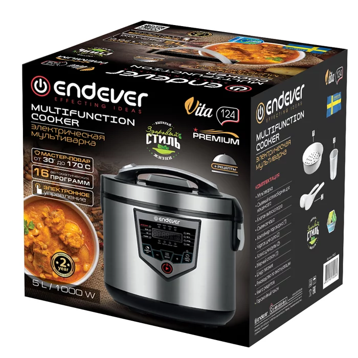 Мультиварка Endever VITA-124