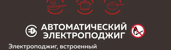 Варочная панель газовая встраиваемая Gfgril GF-HBG184