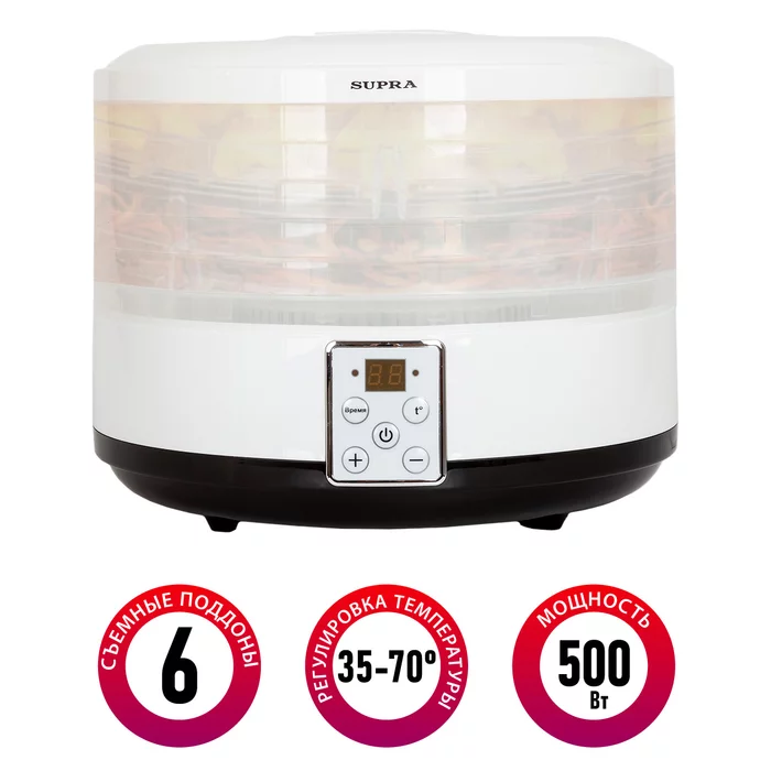 Сушилка для овощей и фруктов  Supra DFS-320