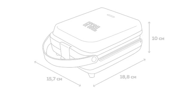 Многофункциональная вафельница-гриль Gfgril GFW-030