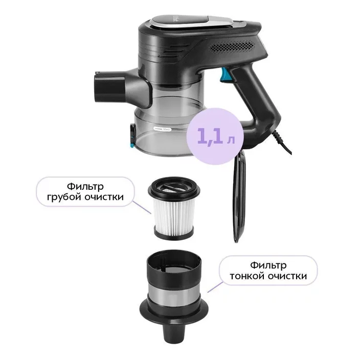 Вертикальный пылесос Kitfort КТ-5390