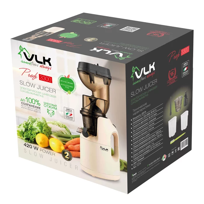 Шнековая соковыжималка VLK Profi-3300