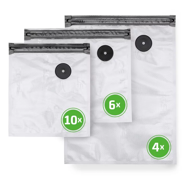 Пакеты вакуумные ЗИП CASO VACU ZIP ZIP-Bags-Set 1243
