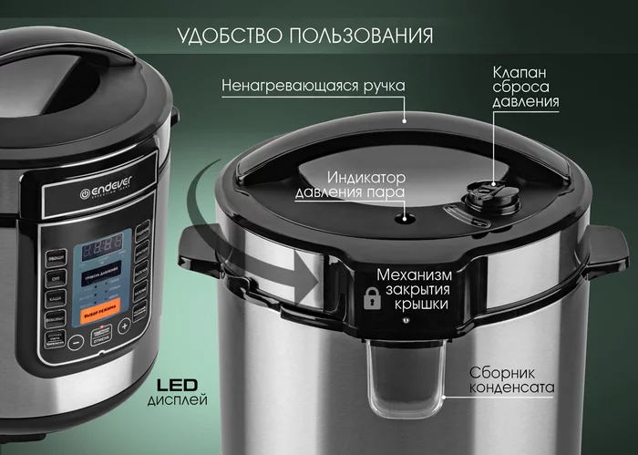 Скороварка-мультиварка Endever VITA-132
