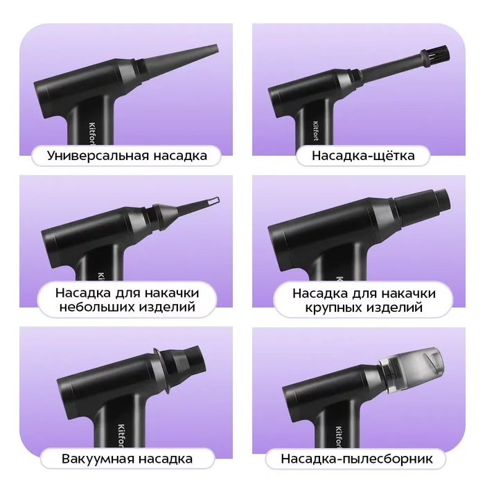 Воздуходувка «2 в 1» Kitfort KT-4317