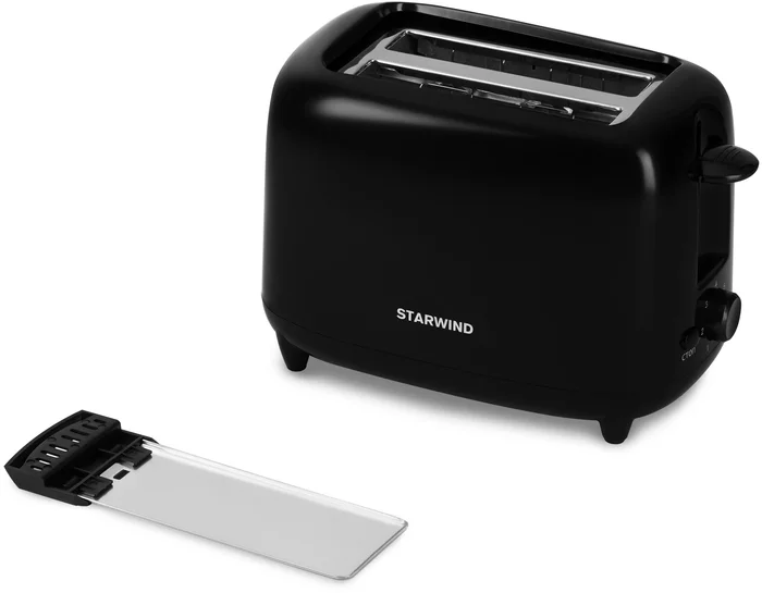 Тостер Starwind ST7002 700Вт черный