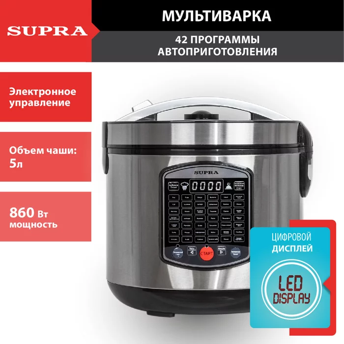 Мультиварка Supra MCS-5220