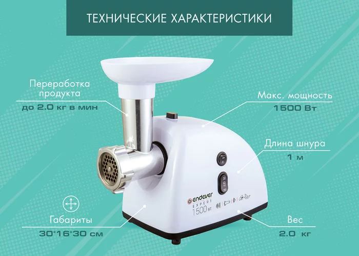 Электрическая мясорубка Endever Sigma-41