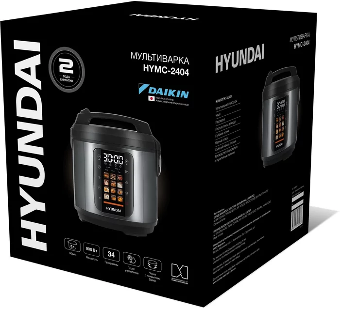 Мультиварка-скороварка Hyundai HYMC-2404