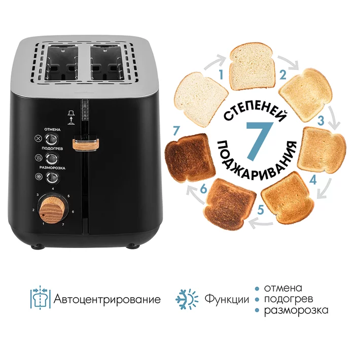 Электрический тостер Endever SkyLine ST-124