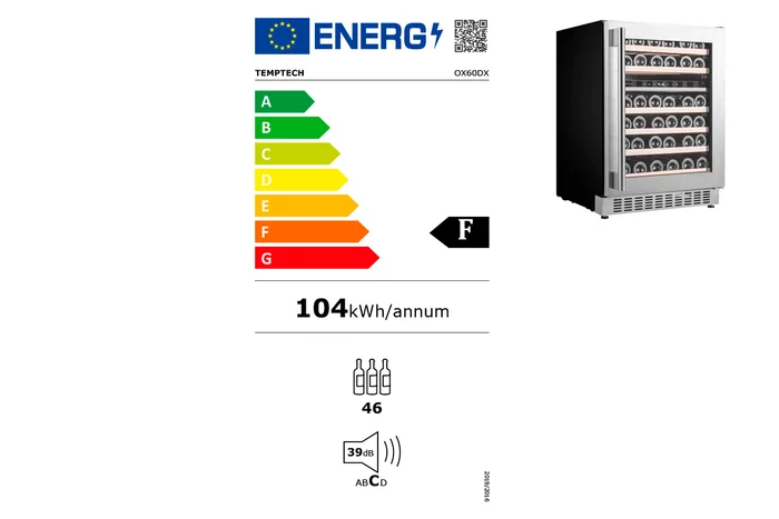 Винный шкаф Temptech OX60DX