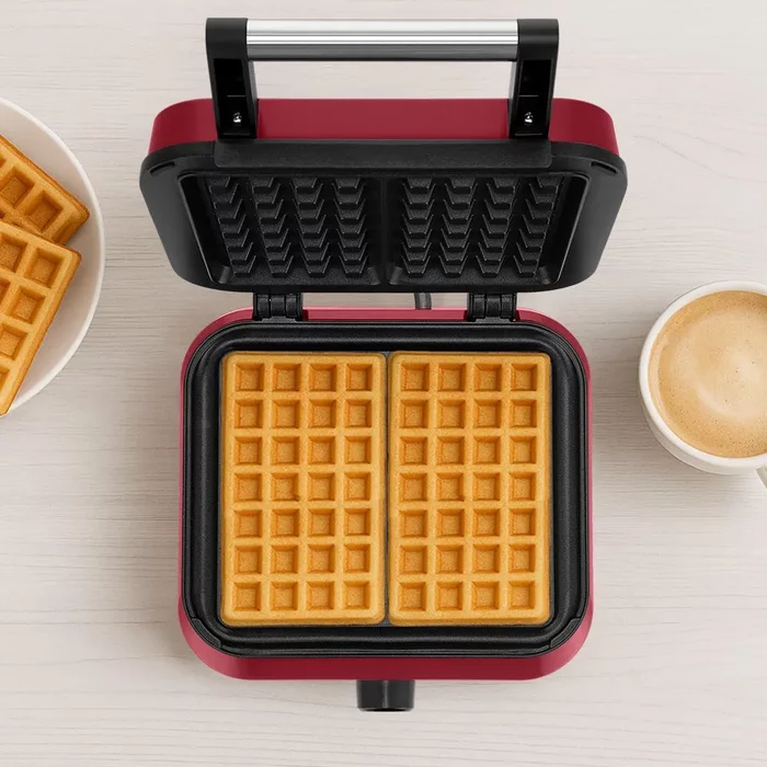 Вафельница для бельгийских вафель Kitfort КТ-4634