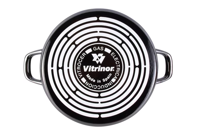 Кастрюля низкая Vitrinor Authentique Crystal 26