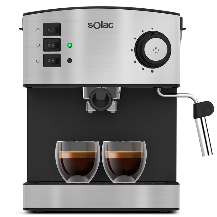 Кофеварка Solac Taste Classic M80 inox CE4483