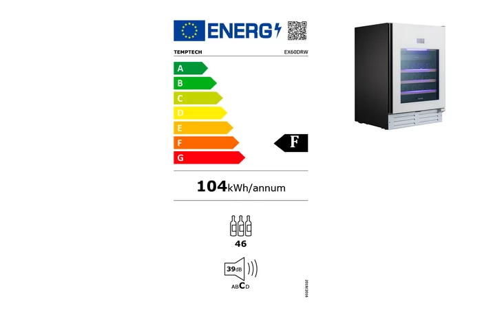 Винный шкаф Temptech EX60DRW