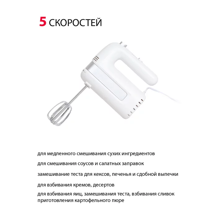 Ручной миксер Supra MXS-595