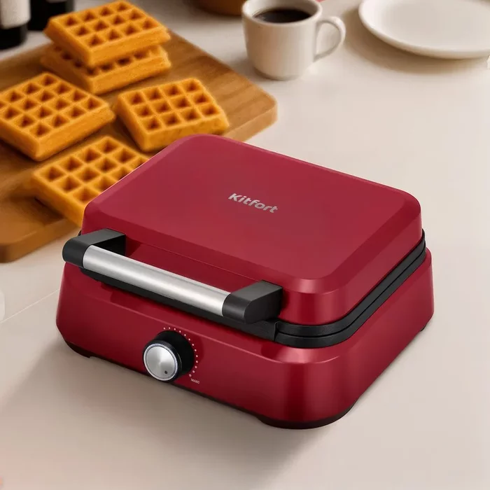 Вафельница для бельгийских вафель Kitfort КТ-4634