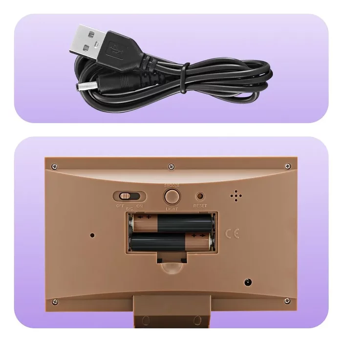 Часы с термометром и гигрометром Kitfort КТ-3710