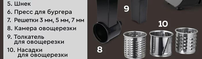 Мясорубка электрическая 2 в 1 Gfgril GF-MG20