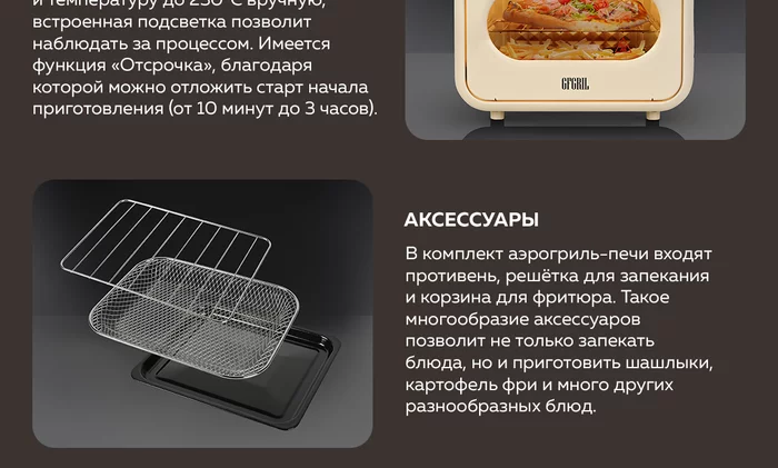 Аэрогриль Gfgril GFAO-400