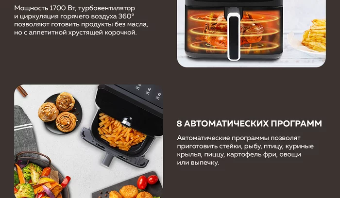 Аэрогриль Gfgril GFA-7500