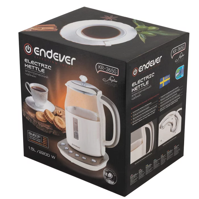 Электрический чайник Endever SkyLine KR-365G