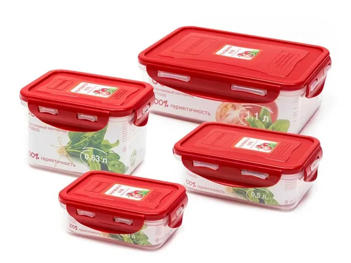 Набор пластиковых контейнеров CP35611S