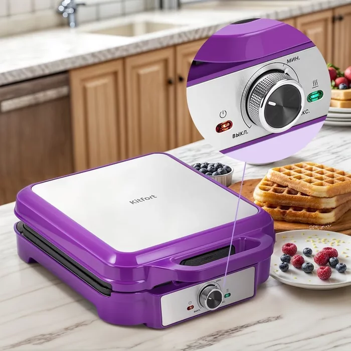Вафельница «3 в 1» Kitfort КТ-5604