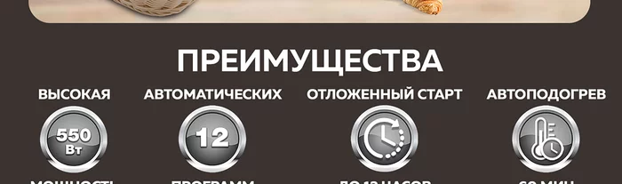 Хлебопечка Gfgril GFB-2000