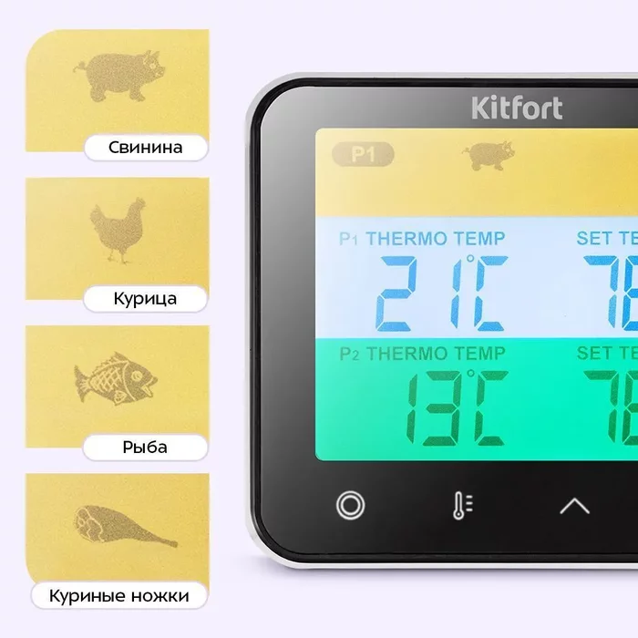 Термометр для мяса Kitfort КТ-6509