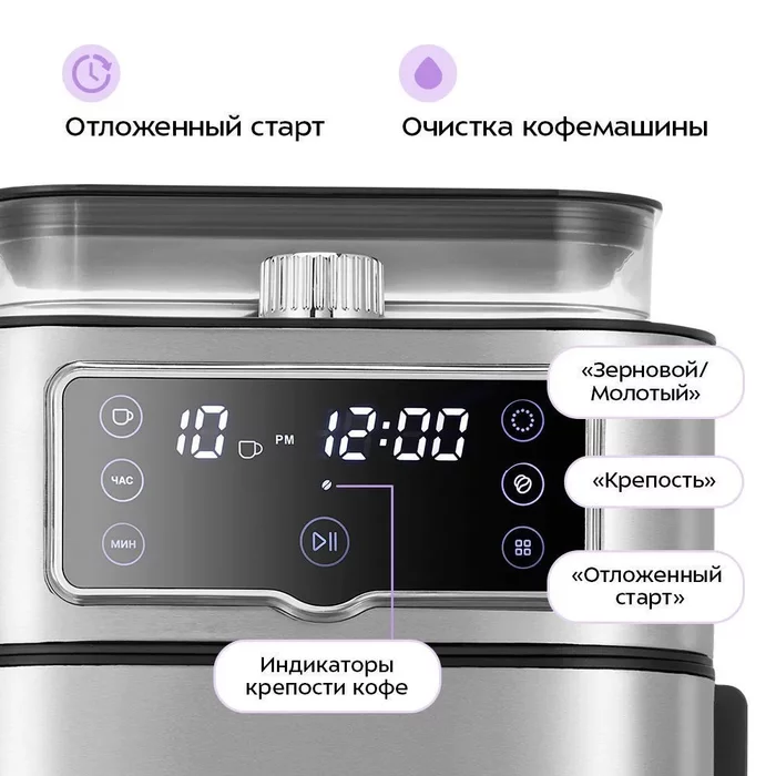 Кофемашина Kitfort КТ-7522