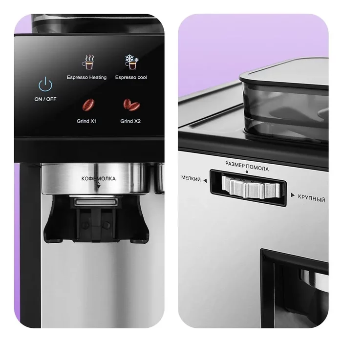 Кофейная станция «2 в 1» Kitfort КТ-7416
