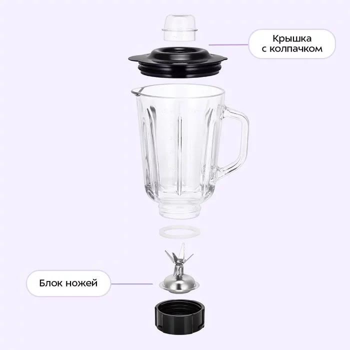 Планетарный миксер «4 в 1» Kitfort КТ-4419