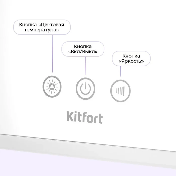 Косметическое зеркало Kitfort КТ-4528