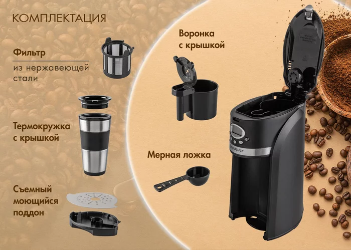 Кофеварка капельного типа Endever COSTA-1043