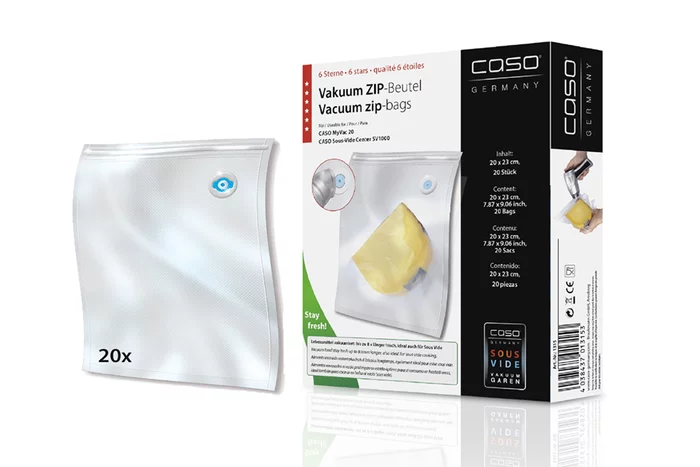 Пакеты вакуумные ЗИП CASO VC 20×23