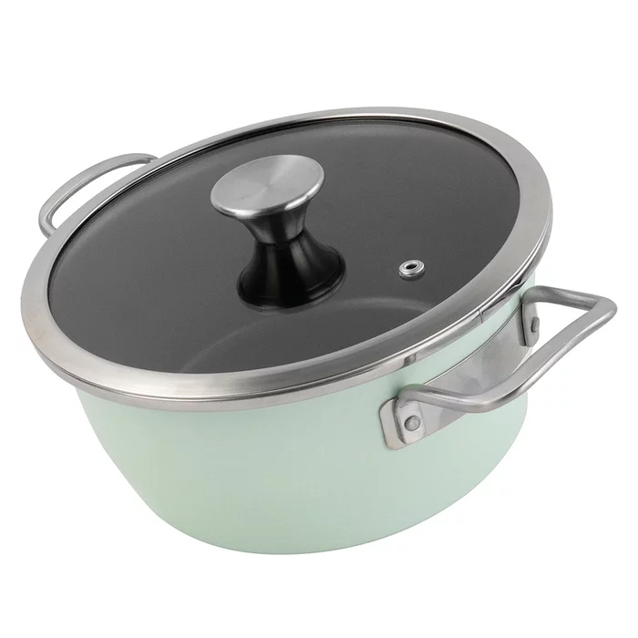 Кастрюля низкая Vitrinor Nordic Mint 28