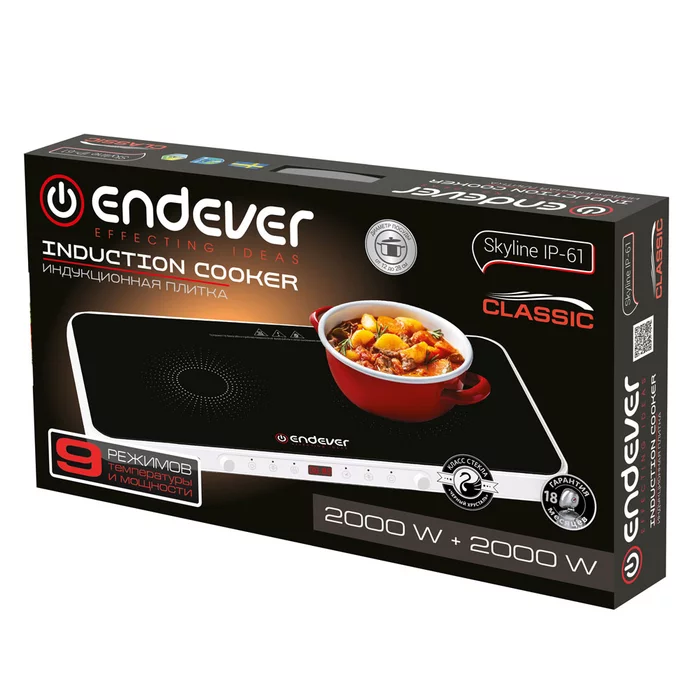 Индукционная плита Endever Skyline IP-61