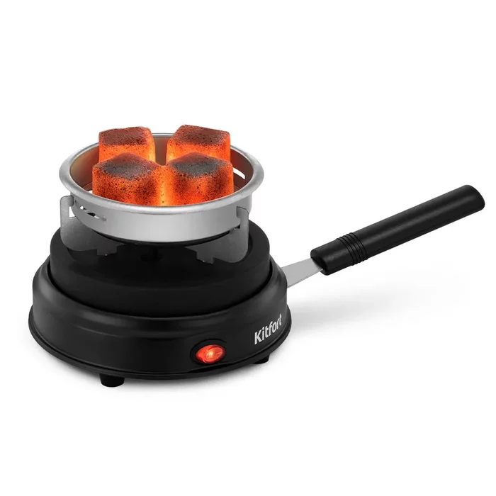 Электрическая плита для розжига углей для кальяна Kitfort КТ-5424