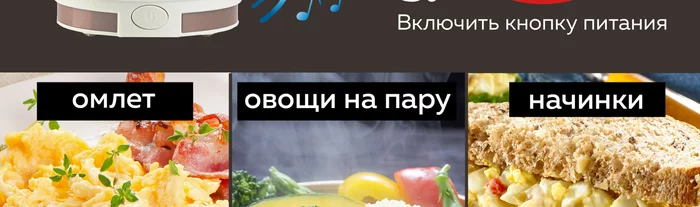 Электрическая пароварка-яйцеварка Gfgril GFS-3