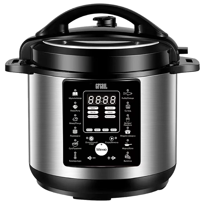 Мультиварка-скороварка 6 в 1 Gfgril GFM-500