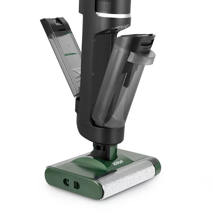 Вертикальный беспроводной моющий пылесос Kitfort КТ-5259