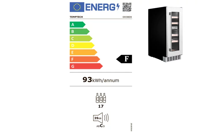 Винный шкаф Temptech OX30DX
