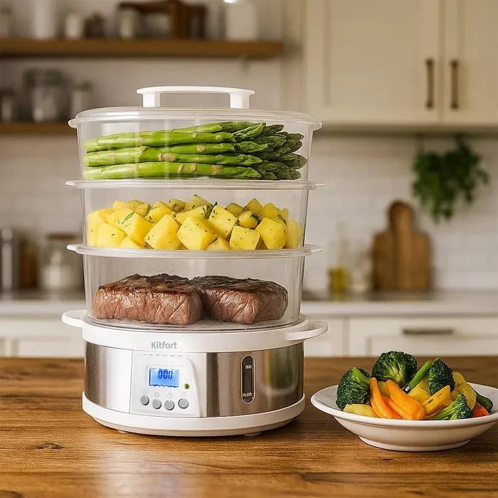 Пароварка Kitfort КТ-6922