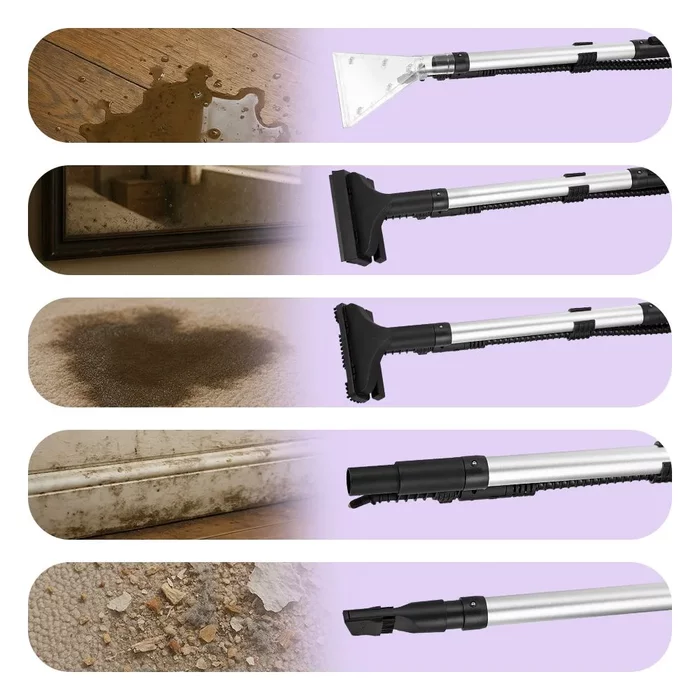 Паровой хозяйственный пылесос Kitfort КТ-5542