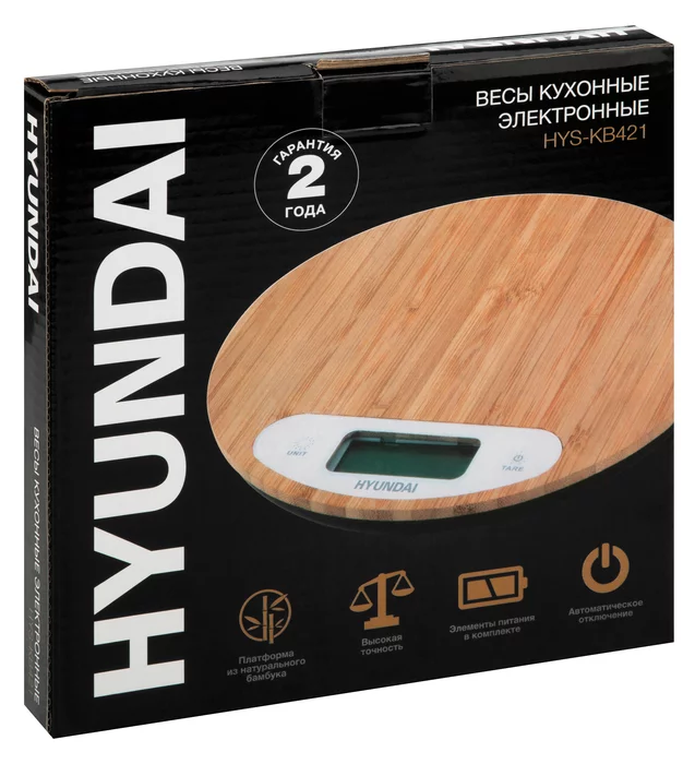 Весы кухонные электронные Hyundai HYS-KB421