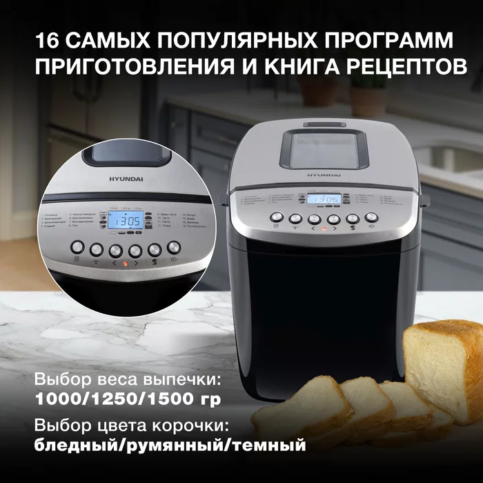 Хлебопечка Hyundai HYBM-P0412