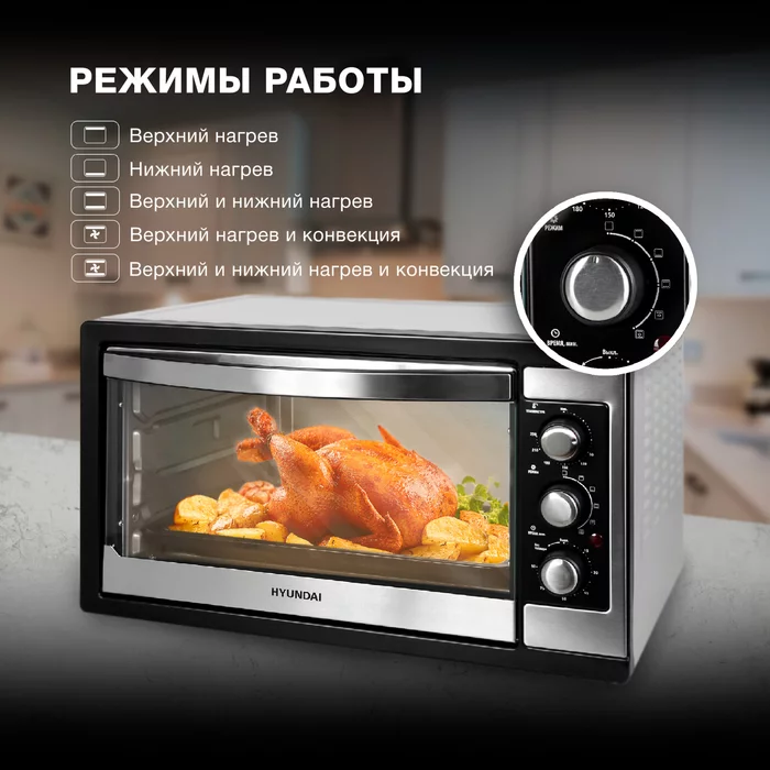 Мини-печь Hyundai MIO-HY050