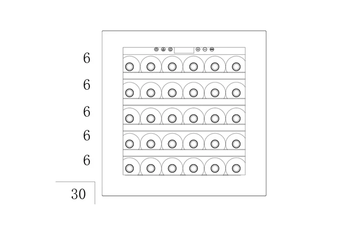Винный шкаф Temptech OBI 60 SW