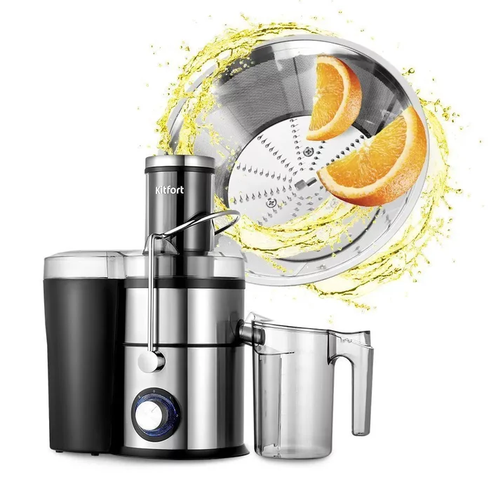 Центробежная соковыжималка «4 в 1» Kitfort КТ-1153